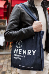 Le Tote-bag en Denim Brut