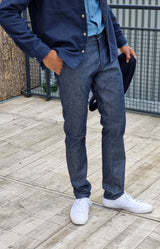 Le Chino Selvedge Bleu Indigo