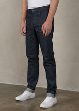 Le Jean 5 Poches Selvedge Bleu Indigo