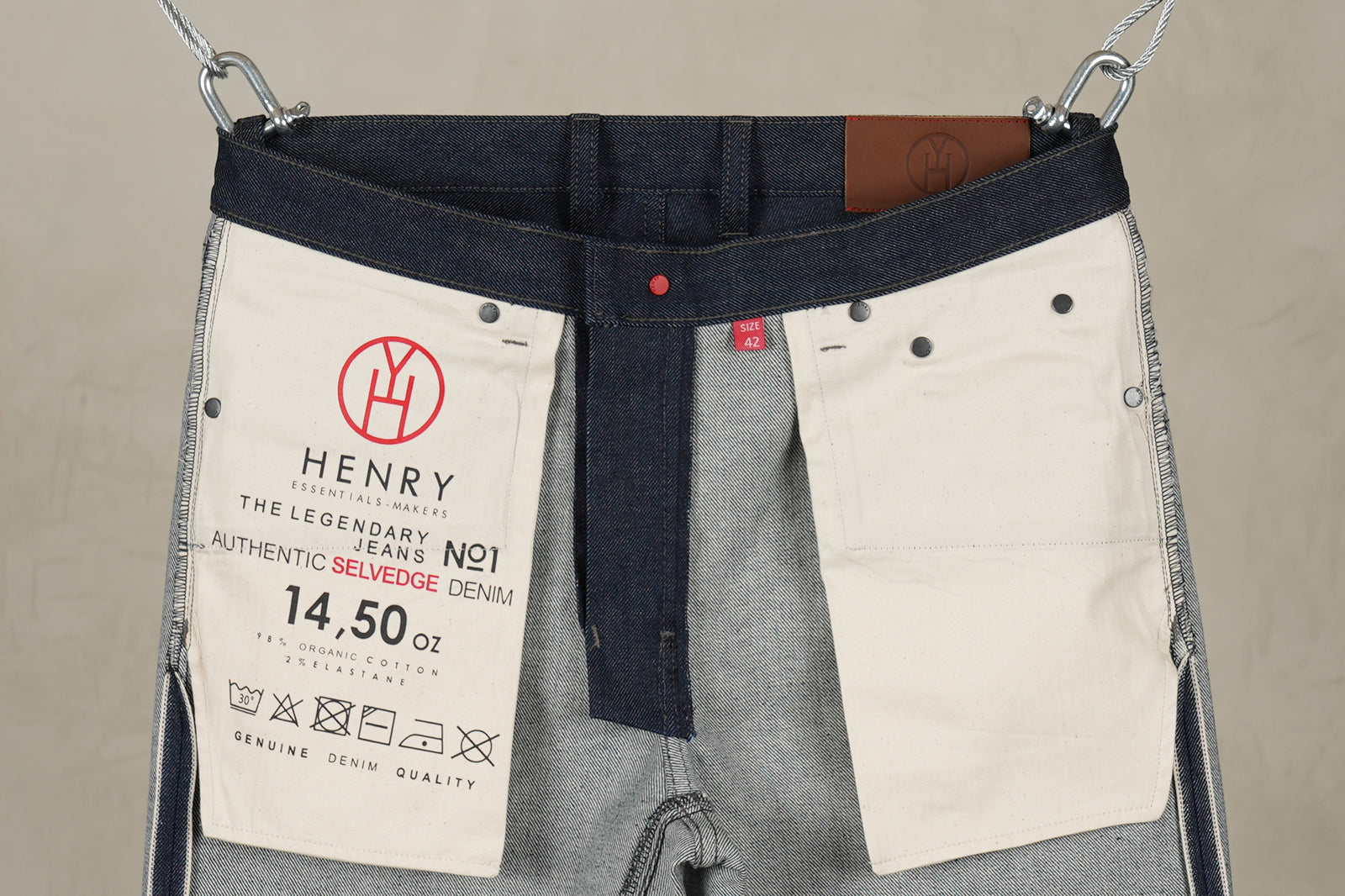 Pantalon Femme Henry Cotton's - Taille 36/38fr - 80% Coton, 20% Soie - Vert D'eau - Neuf Avec étiquettes